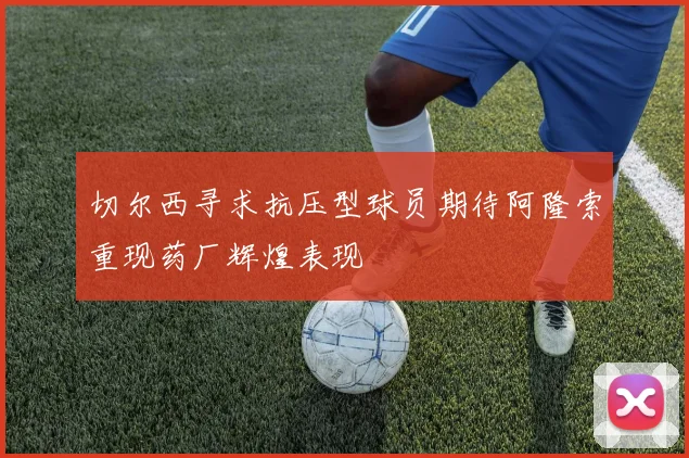 切尔西寻求抗压型球员期待阿隆索重现药厂辉煌表现
